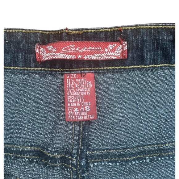 CosJeans Womens Denim Capri Pants Size 12 - Picture 7 of 11